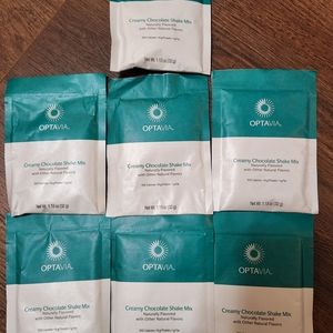 Optavia chocolate shake mix, lot of 7